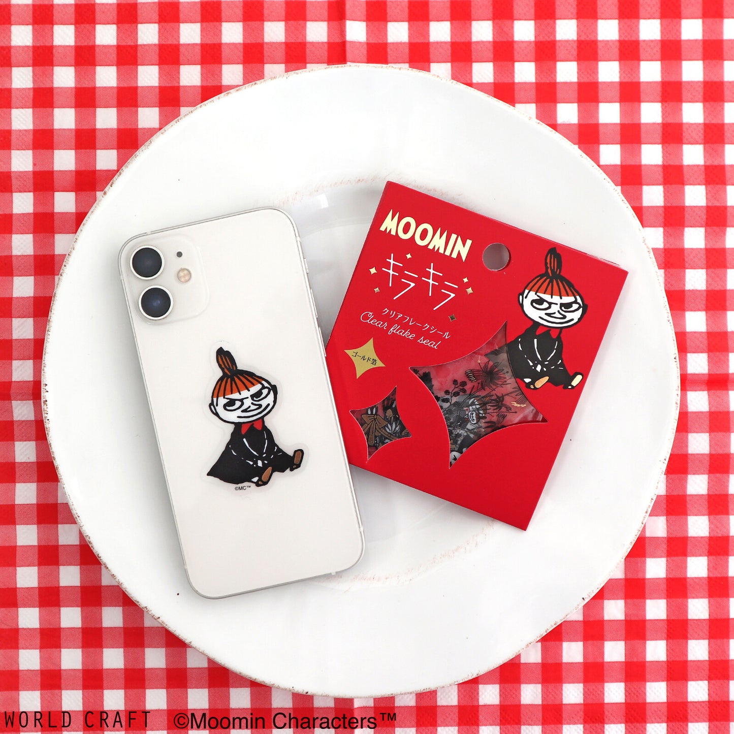 WORLD CRAFT x MOOMIN - Sticker Flakes - Little My