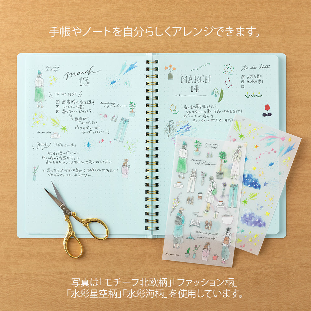 Midori Transfer Sticker