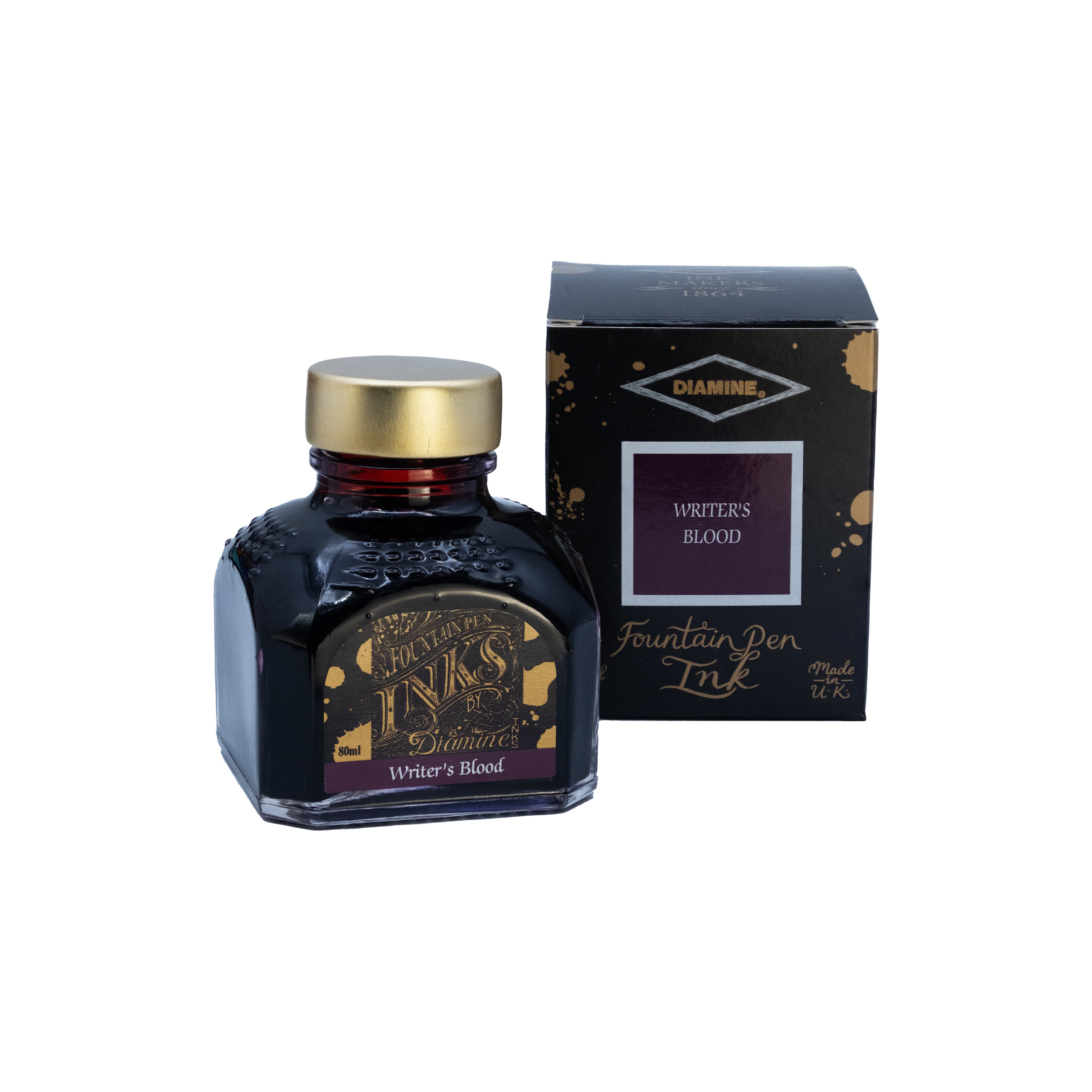 Diamine - Writer's Blood Bottled Ink – The Writing Nook LLC
